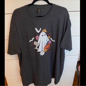 NWOT floral ghost unisex Halloween tee size 3X